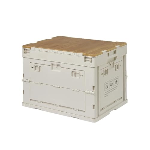 Outdoor Große Kapazität Faltbare Aufbewahrungsbox Tragbarer Campingtisch Campingausrüstung Aufbewahrungsbox Autokofferraum(52L) von RWFRKABNK