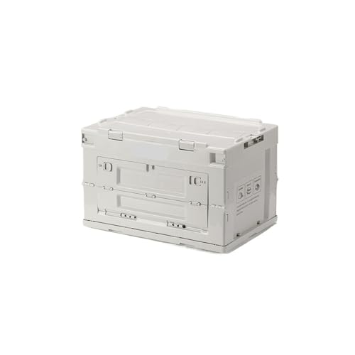 Outdoor PP Faltbare Aufbewahrungsbox 25-80L Große Kapazität Tragbare Reise Diverse Box Camping Werkzeuge Aufbewahrungsbox Stapelbar(Table Board 80L) von RWFRKABNK