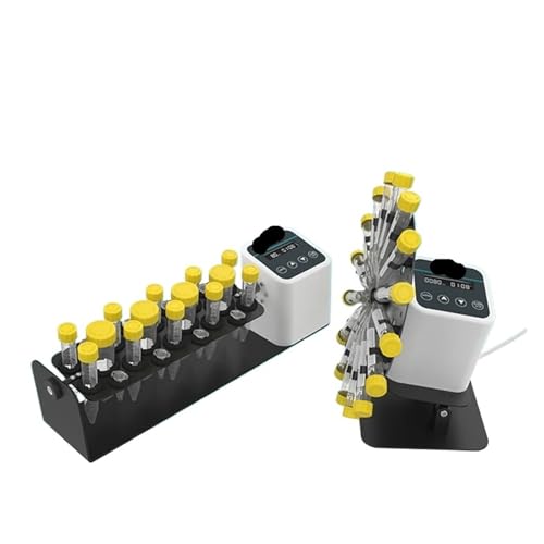 Rotationsmischer Mit Langer Achse, Laborausrüstung, Blutmischer, Schüttler, Laborscheiben-Kippmischer For Blutröhrchen Und Zentrifugenröhrchen(RML-80 Fixture D,UK Plug) von RWFRKABNK