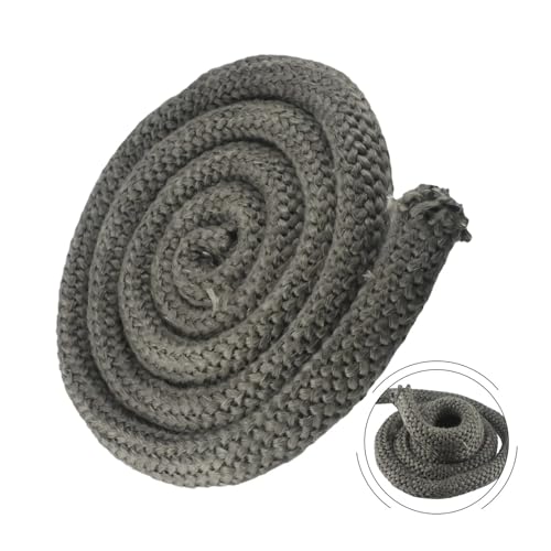 Türdichtung, Feuerseil, 25 Mm, 2 M Länge Und Klebeset, Schwarz, for Herd, Feuerfest, Hohe Temperaturen, Holzbrenner, Dichtungsseil, Kamine Türdichtung, Feuerseil, 25 Mm, 2 M Länge Und Klebeset, Schwarz, for Herd, Feuerfest, Hohe Temperaturen, Holzbrenner, Dichtungsseil, Kamine von RWFRKABNK