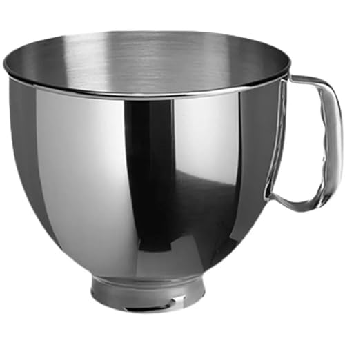 Zubehörset For Küchenmaschinen Aus Edelstahl, Kompatibel Mit Allen KitchenAid-Tischmixerschüsseln, 5-Quart-Rührschüssel Mit Kippbarem Kopf Und Vertikaler Rührschüssel von RWFRKABNK