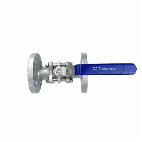 1/2 Zoll Manueller Flansch-Kugelhahn 304 Edelstahl 1,6 MPa Flansch 1 Stück von RWGBSFJQ