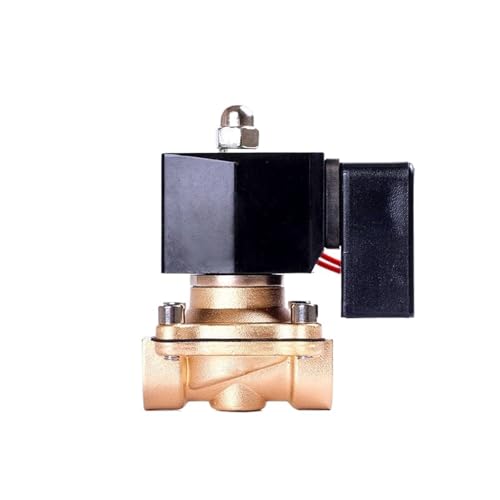 1/2 Zoll normalerweise geschlossen Messing 24VDC 12VDC 110VAC 220v Gasmagnetventil 1Pcs(NPT_24VAC) von RWGBSFJQ