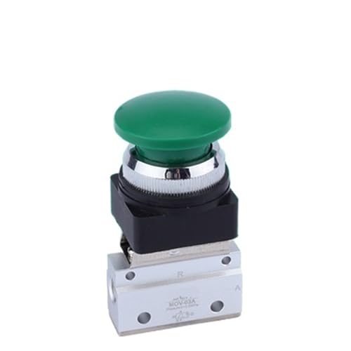 1/8 Zoll 3-Wege-2-Positionen-Pneumatikventil MOV-01 MOV-02 MOV-03A Mechanisches Ventil 1 Stücke(MOV-03A-Green-Mogu) von RWGBSFJQ