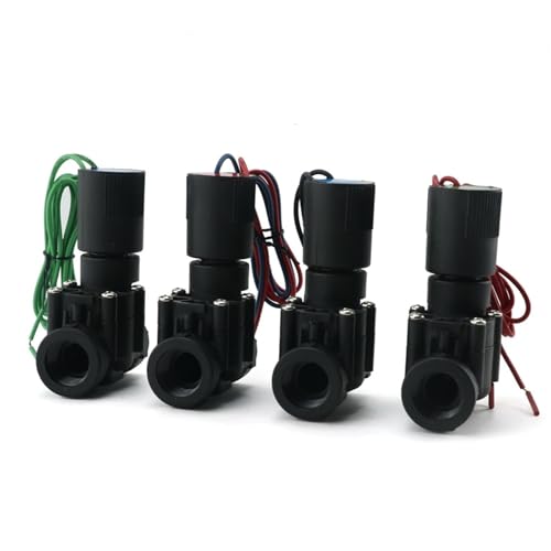 1-1/4 1-1/2 1/2 3/4 1 Zoll normalerweise geschlossenes Magnetventil 220 V DC 12 V 24 V Ventil 1 Stück(1-1/4",DC24V) von RWGBSFJQ