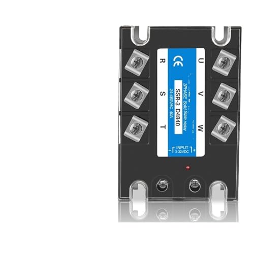 10A 25A 40A 60A 80A 100A 120A 150A 200A Dreiphasiges Halbleiterrelais 3-32VDC SSR Einphasige DC-Steuerung AC AC-Steuerung AC 1St(DC-AC,150A) von RWGBSFJQ