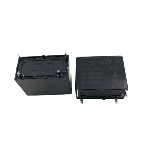 12V Relais JT102F-P-TG JT102FPTG JT102FPTG12VDC 12V 12VDC DC12V 25A 250VAC 4PIN 10Stk von RWGBSFJQ