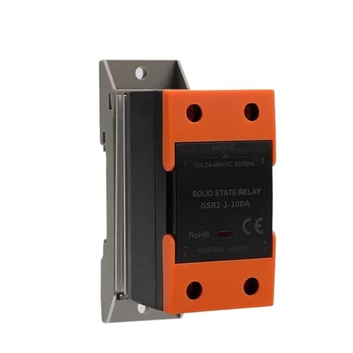1Pcs Solid State Relais Mit Kühler SSR 10DA 25DA 40DA DC Steuerung AC Einphasig SSR Din Schiene Montieren Einphasig(DC to DC,80A) von RWGBSFJQ