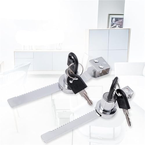 1Pcs Vitrine Türschlösser Perforierte Schrank Türschlösser Glas Türschlösser Haushalts Hardware Schlösser(L) von RWGBSFJQ