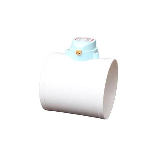 220V 12V 24V PVC Elektrische Dämpfer Überprüfen Ventil 75/110/160/200mm Luft kanal Volumen Regelventile 1Pcs(160mm,24VDC) von RWGBSFJQ