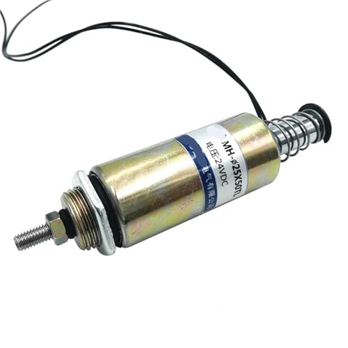 25X50TL Push-Pull-Elektromagnet DC 12 V 24 V Rohr Elektromagnet Hub 10-15 mm 300 g 1 Stücke(24V) von RWGBSFJQ