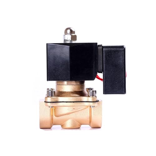 3/4 Zoll Messing Magnetventil Normal geschlossen 12V 220V 24V 110V 240V 120V 1Pcs(NPT_220VAC) von RWGBSFJQ