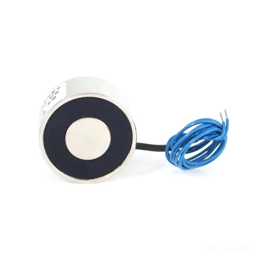 34 * 18 DC 6V 12v 24V Solenoid-elektromagneten 18kg Sucker Elektrische Magnet Spule Tragbare Lift 12 1Pcs(6 V) von RWGBSFJQ