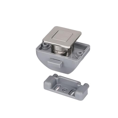 5Pcs Camper Auto Push-Lock 26mm RV Schublade Latch Schrank Schlösser Keyless Push Button Verriegelungen(Satin Nickel) von RWGBSFJQ