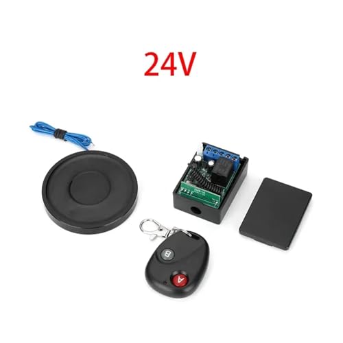 70/10 12V 24V Die Drahtlose Fernbedienung Electro Magnet Elektromagnet Magneten Controller 1Pcs(24V Black) von RWGBSFJQ