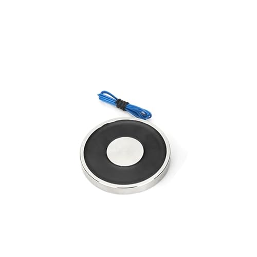 70 * 10 DC Elektromagnet 12V Elektromagnet 24V Saug 15KG Elektrische Magnet Magnetische 1Pcs(White,12V) von RWGBSFJQ