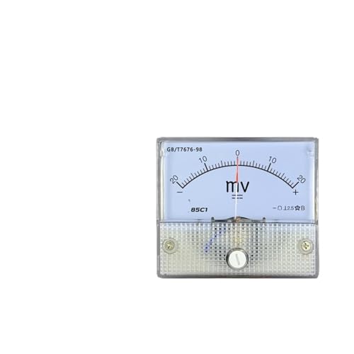 85C1 DC Positive Und Negative Millivoltmeter Bidirektionale Zeiger Meter 1Pcs(-20mV To 20mV) von RWGBSFJQ