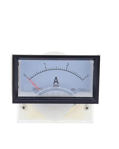 85C17 DC 1A-1000A Analog Current Panel Meter Amperemeter for Schaltungsprüfung Ampere Tester Gauge 1Pcs(30A) von RWGBSFJQ