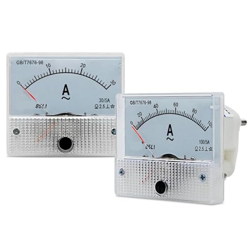 85L1 AC Amperemeter Zeiger 1A-800A Meter Strom Meter Panel Meter 1Pcs(AC AMMETER_AC 800-5A) von RWGBSFJQ