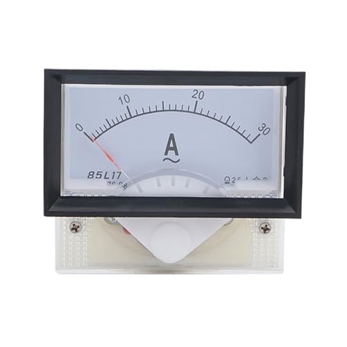85L17 AC 1A-600A Analog Amperemeter Panel Strom Amper Meter Zeiger 1Pcs(50(5A)) von RWGBSFJQ