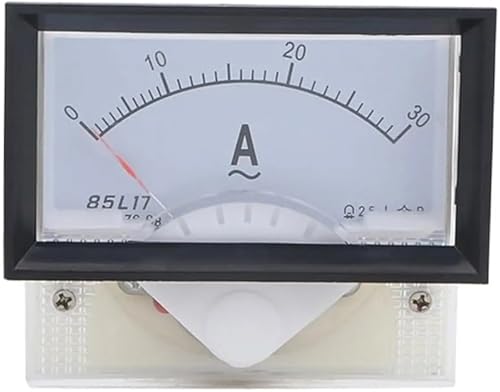 85L17 Zeigertyp AC Amperemeter AC 1A 2A 3A 5A 10A 15A 20A 30A 50A 75A Analog Amperemeter 1 Stücke(5A) von RWGBSFJQ