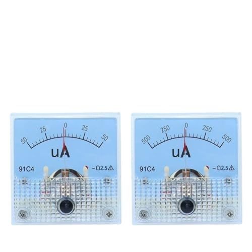 91C4-UA DC Zeiger-Amperemeter 50A -0-50A 100A -0-100A 200A -0-200A 300A -0-300A 1 Stück(300uA - 0-300uA) von RWGBSFJQ