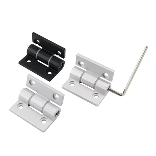 Aluminiumlegierung Drehmoment einstellbar Dämpfung Scharnier kann stoppen Industrieanlagen 1Pcs(Silvery-32) von RWGBSFJQ