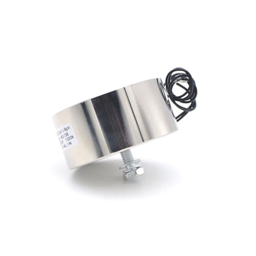 D80mm * H38mm 100KG/220lbs/1000N Halten Elektrischer Magnet Hebe Saugnapf Elektromagnet DC 6/12/24V 1Pcs(12V) von RWGBSFJQ