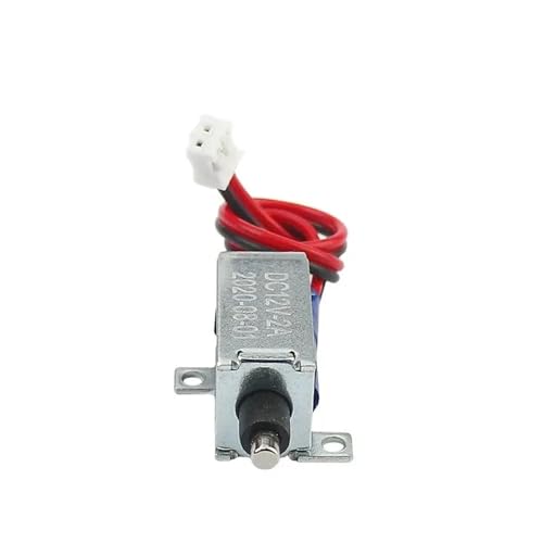 DC5v Elektromagnet 12v Magnetspule Hub 3mm Elektromagnetische Türverriegelung Elektronisches Schloss 1St(12V) von RWGBSFJQ