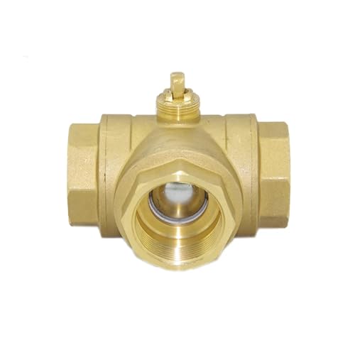 DN40 Motorisierter Messing-Kugelhahnkörper 3-Wege-Elektrogewinde 1 Stücke(T Type) von RWGBSFJQ