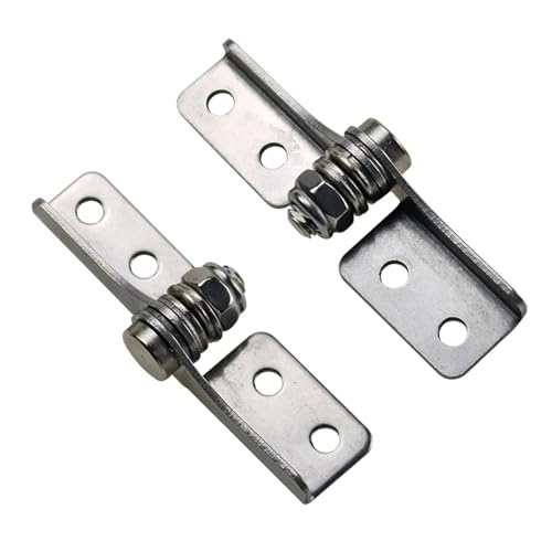 Dämpfungsscharnier aus Edelstahl mit einstellbarem Drehmomentanschlag, 1 Stück(DTA Left-Right,0.4N.m) von RWGBSFJQ