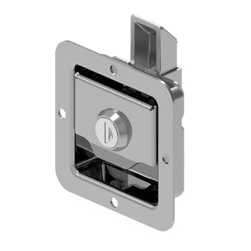 Edelstahl Panel Lock Pull Van Paddle Latch Lock Paddle Einbaugriff Latch 1Pcs(A7875-1150) von RWGBSFJQ