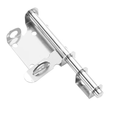 Edelstahl Türschloss Schnalle Solide Schiebe Bolzen Riegel Haspe Tor Sicherheitsschloss for Home Schlafzimmer Toiletten Hardware 1Pcs(B 2 inch) von RWGBSFJQ