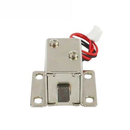 Elektromagnetische Verriegelung DC6V 12V Mini Elektroriegelauslöser Montage Magnet 4,7 1St(LY031B DC12V) von RWGBSFJQ