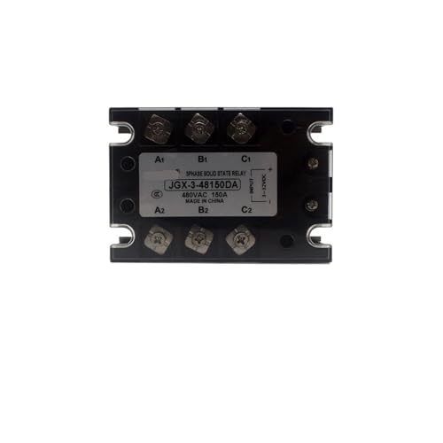 JGX-3/SSR-3 100DA/120DA/150DA/200DA DC-Steuerung AC Dreiphasiges Halbleiterrelais 480VAC 3-32VDC 1St(150DA) von RWGBSFJQ