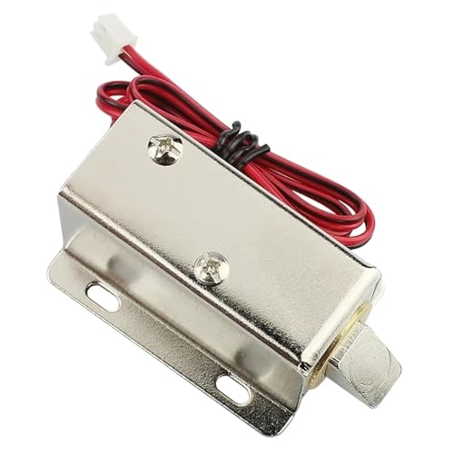 LY-03 Zugangskontrolle Elektrisches Riegelschloss DC12/24v Schranktürschloss Elektronisches Schloss Schrank Elektrisches Schloss 1St(24V lock) von RWGBSFJQ