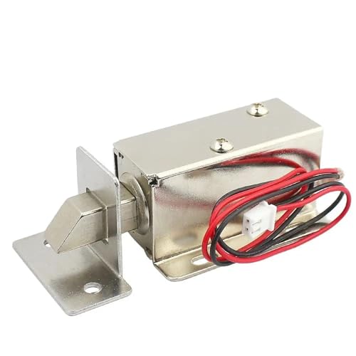 LY-03D DC Elektrisches Steuerschloss DC12v Steuerung Elektronisches Schloss Türschloss Elektromagnetisches Türschloss 1St(12V lock and buckle) von RWGBSFJQ