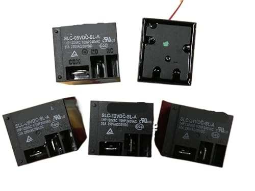 Leistungsrelais SLC-05VDC-SL-A SLC-09VDC-SL-A SLC-12VDC-SL-A SLC-24VDC-SL-A 30A T91 HF2100 4PIN 10 Stücke(12V) von RWGBSFJQ