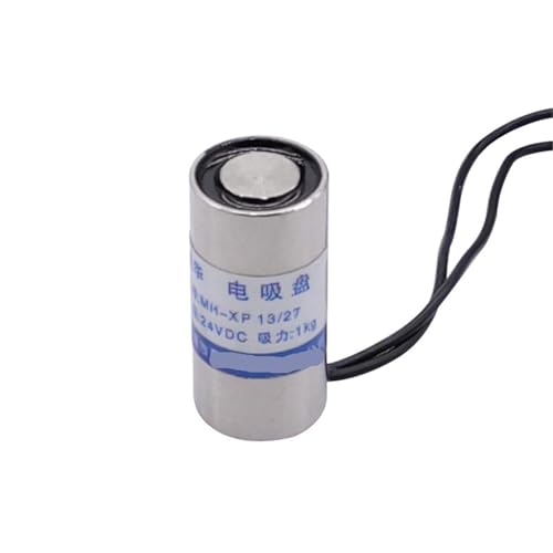 P13/27 Solenoid-Elektromagnet Saug 1KG 10N Elektrischer Magnet Hebehalter 24V DC Sucker 12V 1St(24V) von RWGBSFJQ