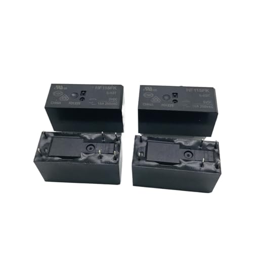 Relais HF115FK 5-H3T 5VDC HF115FK 12-H3T 12VDC HF115FK 24-H3T 24VDC HF115FK 12 H3T 16A 250VAC 6PIN 10St(HF115FK 5-H3T) von RWGBSFJQ