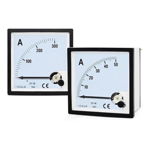 SQ-96 CP-96 DC Amperemeter Zeigermessgerät 1A-1000A 75mV 1 Stücke(1A) von RWGBSFJQ