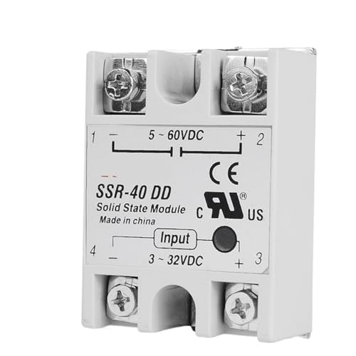 SSR-40DD 40A Halbleiterrelaismodul DC-DC Einphasig SSR 3-32V DC BIS 5-60V DC 40A Last 40DD 1 STÜCKE SSR-40DD 40A Halbleiterrelaismodul DC-DC Einphasig SSR 3-32V DC BIS 5-60V DC 40A Last 40DD 1 STÜCKE von RWGBSFJQ