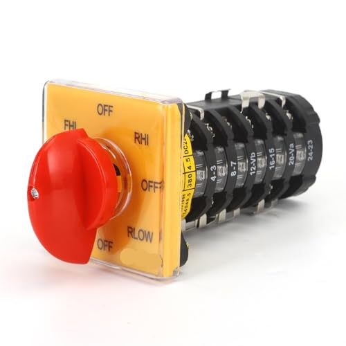 SZW25-64D/6 25A Vorwärts Und Rückwärts Schnelle Und Langsame Geschwindigkeit Multi-Position Fräsmaschine Universal Umschalt Nocken Schalter 1pcs von RWGBSFJQ