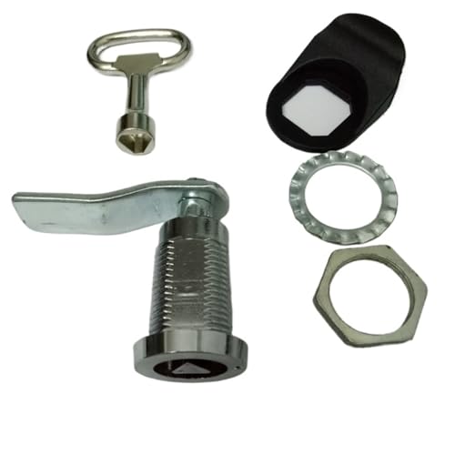 Teleskop Spannen Cam Lock Verteilung Box Panel Elektrische Steuerung Schrank 1Pcs(With key) von RWGBSFJQ