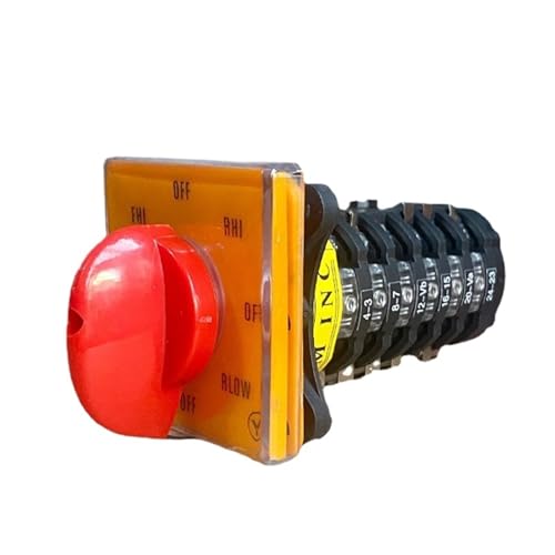 YMW28-20/6 20A 6 Pole 8 Position Control Motor Speed Umschaltung Rotary Cam Schalter T-16EXF64D-6 1Pcs von RWGBSFJQ
