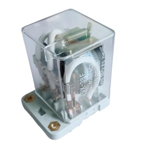 Zwischenrelais JQX-38F 3Z LJQX-38FC 3Z 40A Plug-in-Leistungsrelais Elektromagnetisches Relais 11-polig DC12V DC24V AC110V AC220V 1St (Color : LJQX-38FC, Size : DC24V) von RWGBSFJQ