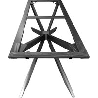 Mega Tischgestell 4V Mit Verstärkungsrahmen Für Stein-Und Marmorplatten. Tischkufen Aus Metall , Schwerlasttischbein, Kreuzgestell, Esstisch von RWGMETAL