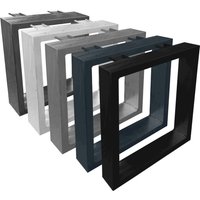 Tischkufen Set Aus Stahlprofil 80x40mm, Tischgestell, Tischbeine, Tischrahmen, Tischuntergestell, Loft Industrie Möbel Tischkufen Set Aus Stahlprofil 80x40mm, Tischgestell, Tischbeine, Tischrahmen, Tischuntergestell, Loft Industrie Möbel von RWGMETAL