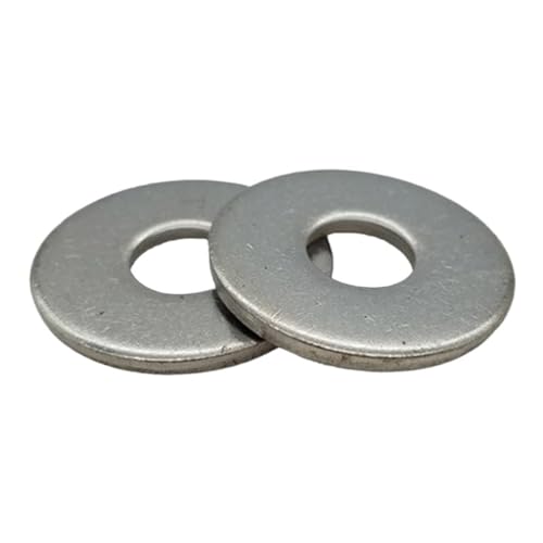 Cxiang-Flache Unterlegscheiben M2.5 M3 M3.5 M4 M5 M6 M8 M10 M12 M14 M16 M18 M20 A2 Stainless Steel Large Flat Washer Plain Gasket, für Bolzenschraube(M16 2PCS) von RWLQWEA