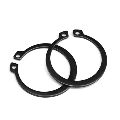 Cxiang-Flache Unterlegscheiben M3 M4 M5 M6 M7 M8-M40 Internal External Retaining Rings For Shaft Circlips C-clip Washers Snap Ring, für Bolzenschraube(5pcs,M32) von RWLQWEA
